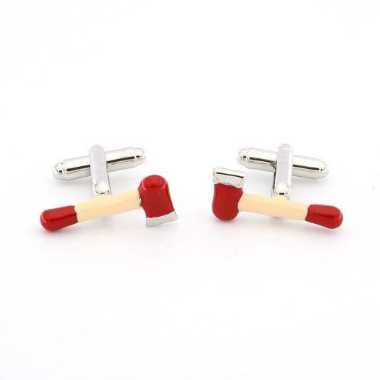 Axe Cufflinks - Crazy Sock Thursdays